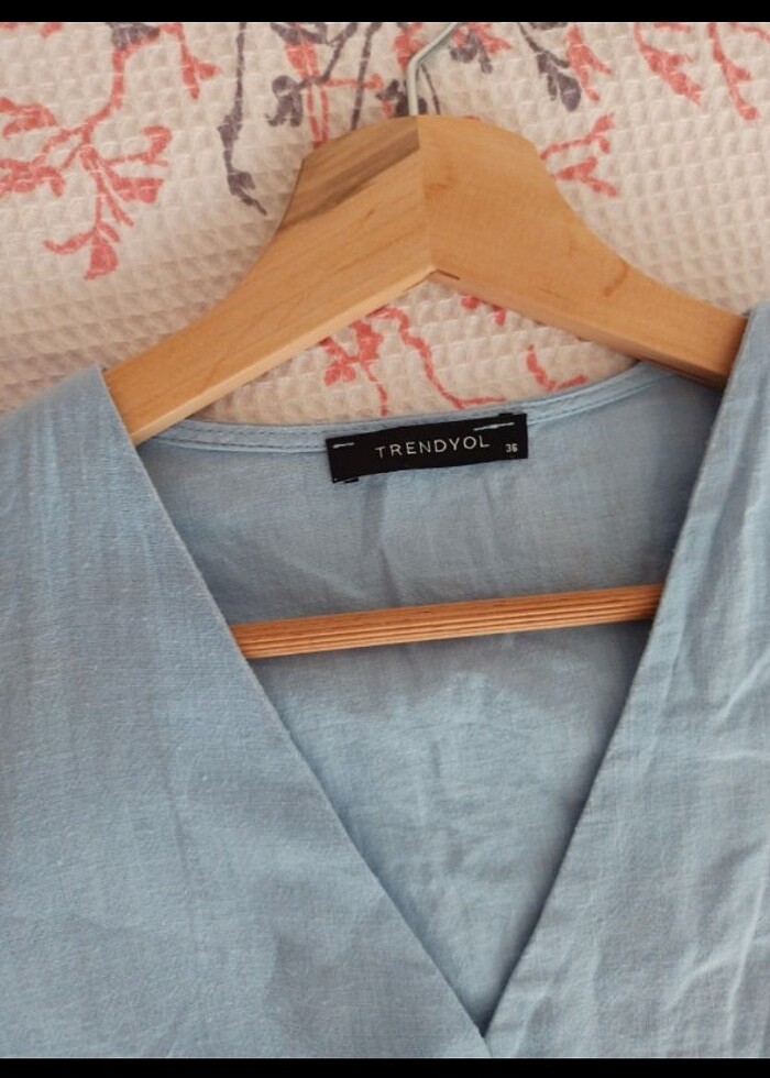 Trendyol balon kol gömlek  - Görsel 3