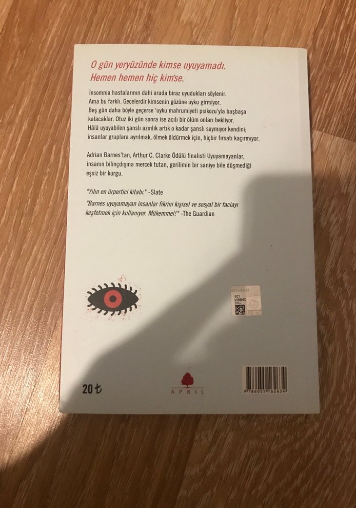 Uyuyamayanlar - Adrian Barnes - Görsel 2