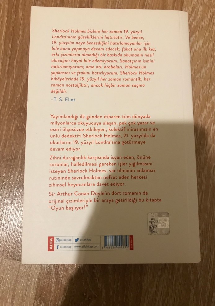 Arthur Conan Doyle Sherlock Holmes Romanları - Görsel 2