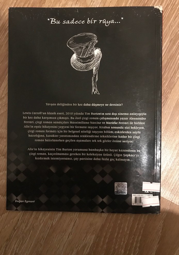 Disney Alis Harikalar Diyarında Çizgi Roman - Görsel 2