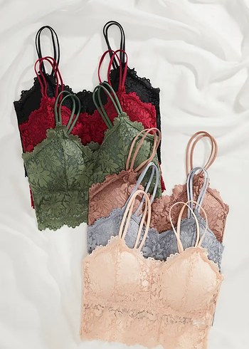 Diğer Nakışlı Mini Bohem Kadın Bralet 5 adet