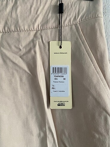 s Beden Chima yazlık pantolon