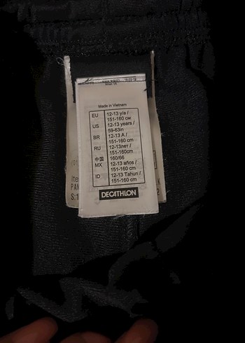 Decathlon Kadın Siyah Eşofman Altı