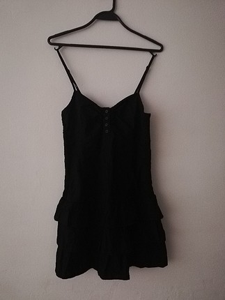 Siyah mini elbise
