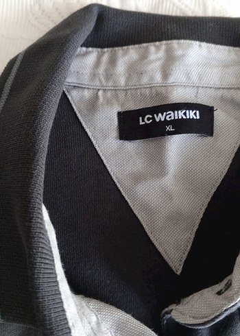 Gri Desenli Düğmeli Erkek Sweatshirt kalın penye - Görsel 2