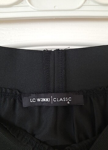 LC Waikiki Lcw Siyah Pileli Etek