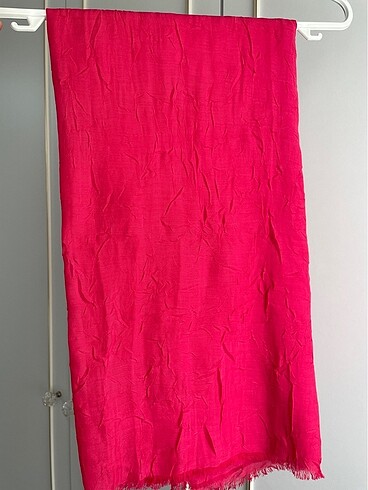 Bambu kraş pembe şal