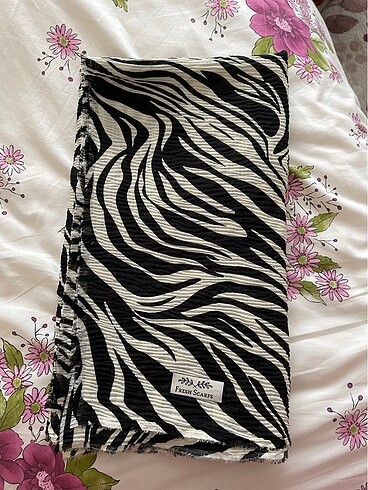 Fresh zebra desen şal