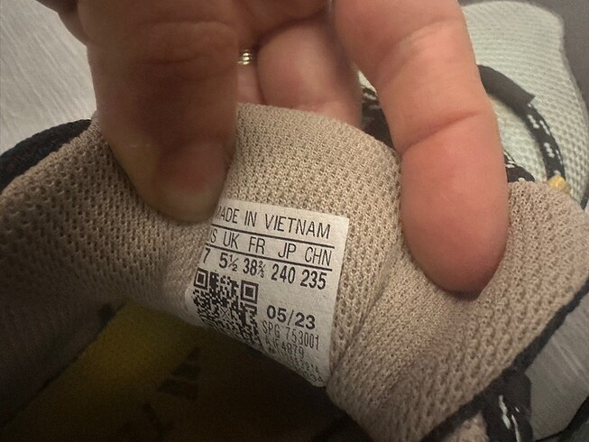 38 Beden yeşil Renk Adidas spor ayakkabı 38 2/3