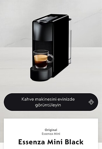 Nespresso kahve makinesi