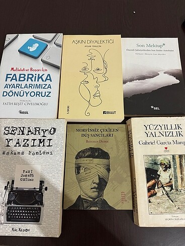 Toplu kitap karışık