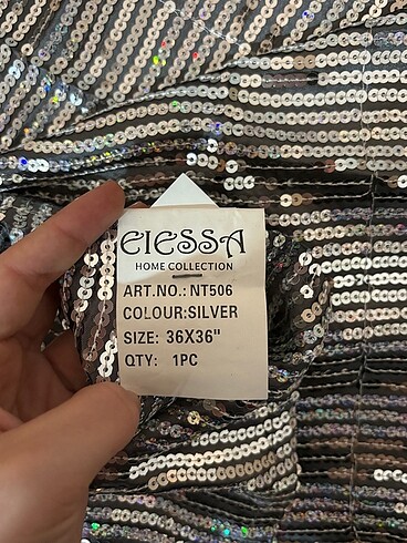  Beden Fiskos Masa Örtüsü Gri
