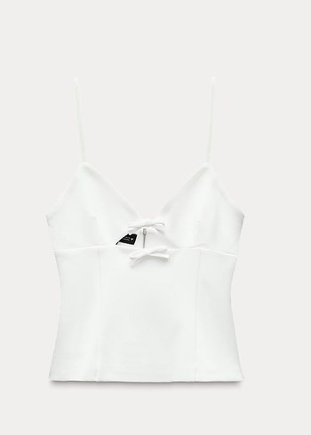 zara fiyonk detaylı top