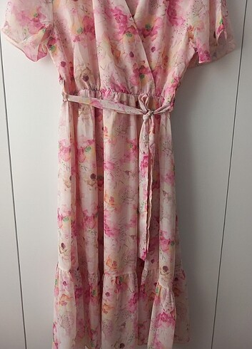 xl Beden Romantik elbise
