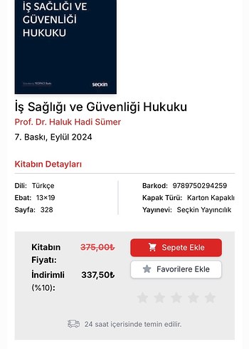 İş Sağlığı ve Güvenliği Hukuku  Haluk Hadi Sümer - Görsel 4