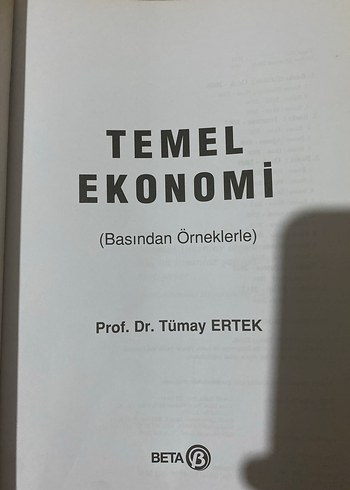 Temel Ekonomi - Prof. Dr. Tümay Ertek - Görsel 4
