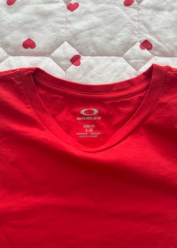 Oakley Oakley kırmızı erkek tshirt