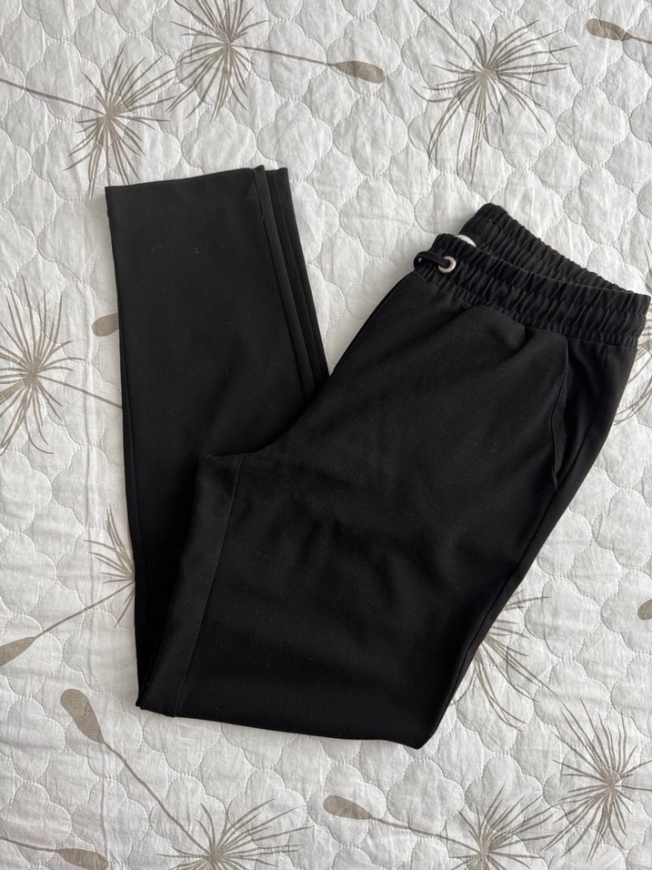 Koton beli lastikli kumaş pantolon - Görsel 4