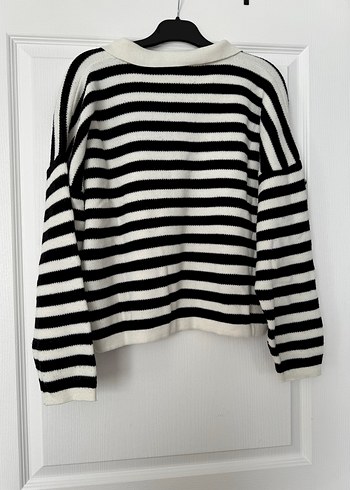 Milla çizgili kazak - Görsel 2