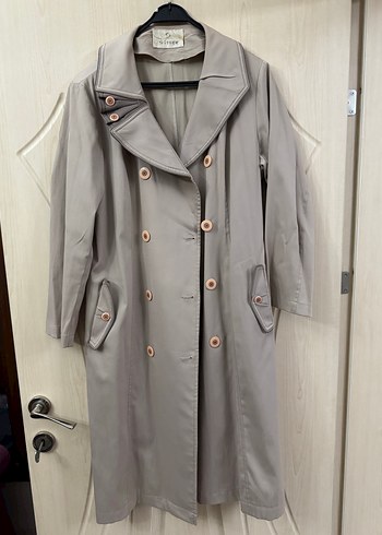 Toprak rengi trençkot - Görsel 2