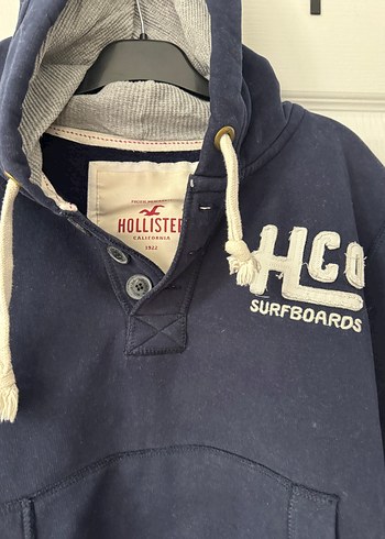 Hollister lacivert sweatshirt - Görsel 2