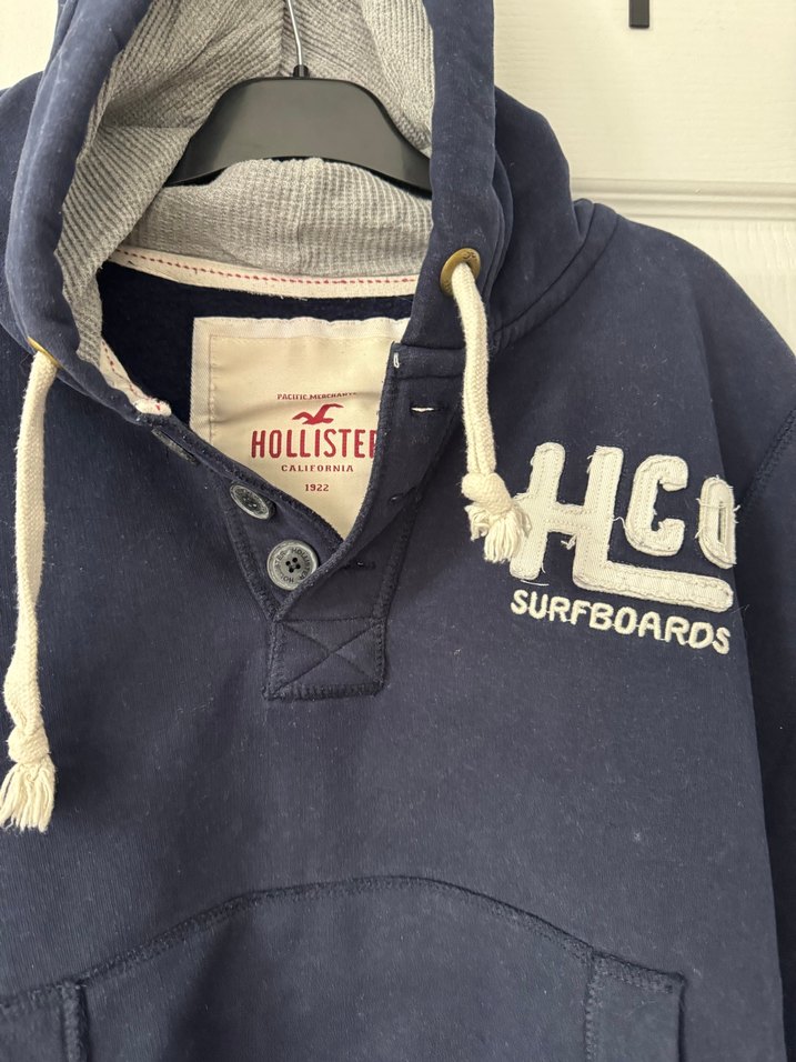 Hollister lacivert sweatshirt - Görsel 2