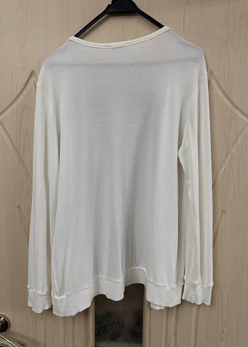 Uzun beyaz hırka - Görsel 2