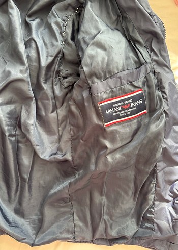 Armani erkek lacivert mont - Görsel 5