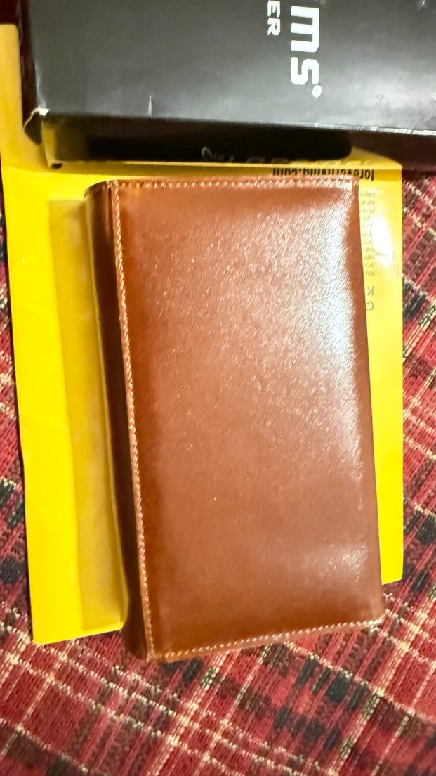 Bohem Tarzı Kahverengi Deri Kadın Cüzdanı - Görsel 3