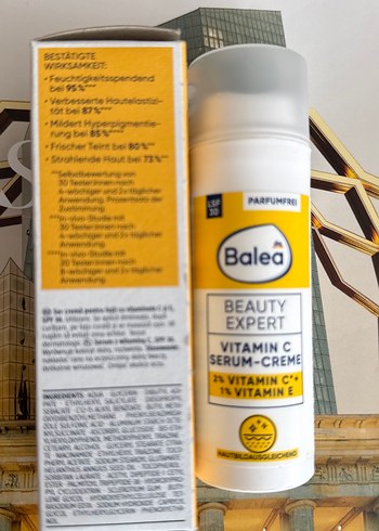 Balea Anti-Aging C Vitamini Serum Kremi SPF30 - Görsel 4