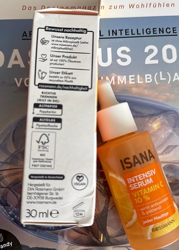 Isana Vitamin C %10 Yoğun Serum - Görsel 4