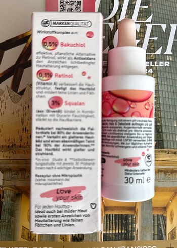 Isana Bakuchiol Serum 0,5% Bakuchiol & 0,1% Retinol - Görsel 3