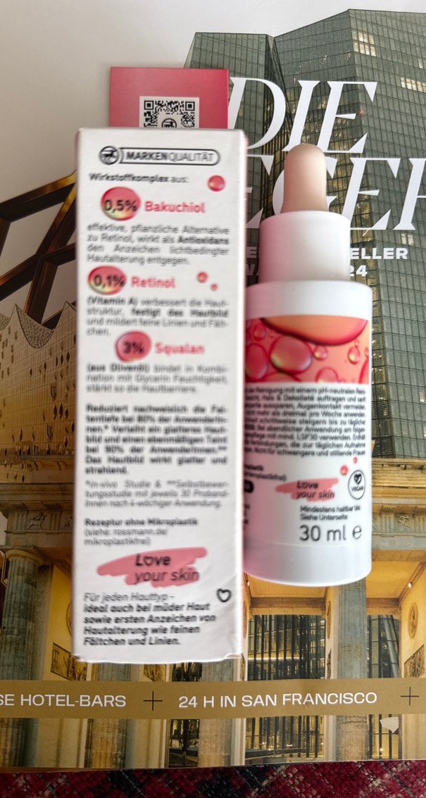 Isana Bakuchiol Serum 0,5% Bakuchiol & 0,1% Retinol - Görsel 3