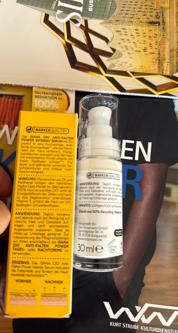 Isana Q10 Anti-Kırışıklık Serumu - Görsel 2