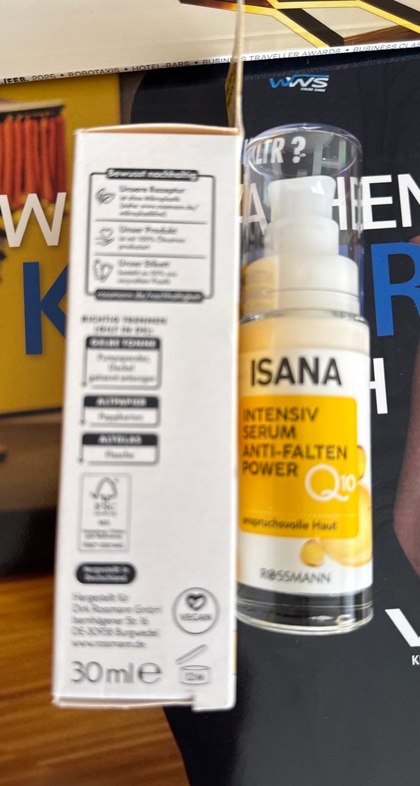 Isana Q10 Anti-Kırışıklık Serumu - Görsel 4