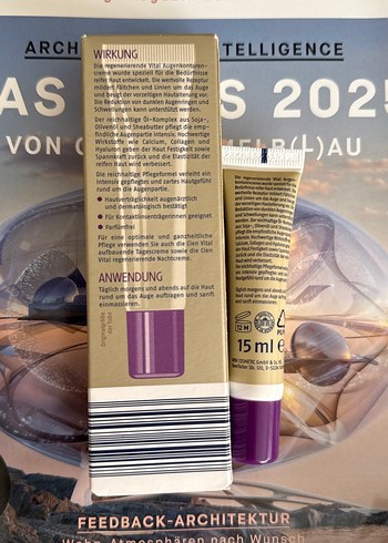 Cien Vital Göz Çevresi Kremi Sıfır ürün - Görsel 2