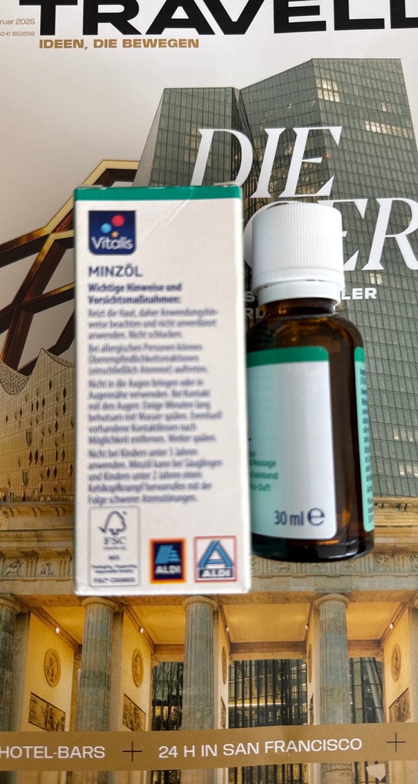 Vitalis Nane Yağı 30 ml yoğun bir ürün - Görsel 3