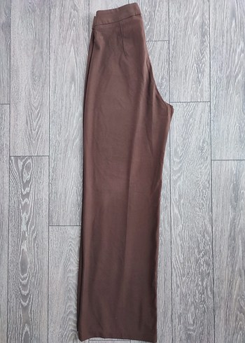 Kahverengi Kumaş Pantolon - Görsel 2