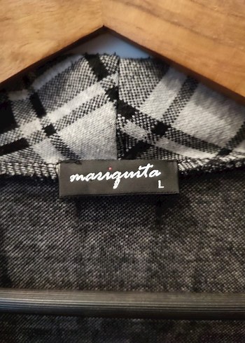 Gri Ekoseli Blazer Ceket - Görsel 3