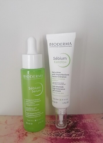 Bioderma sebium serisi serum ve nemlendirici jel krem