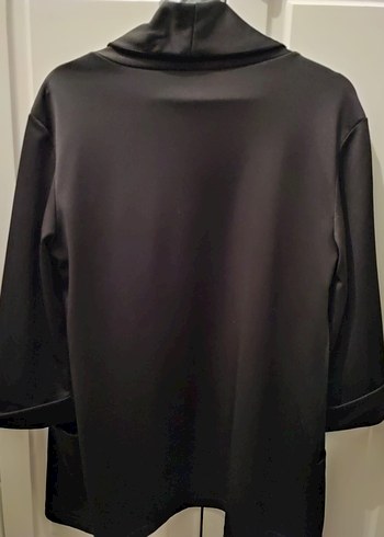 Kadın Siyah ince ceket - Görsel 4