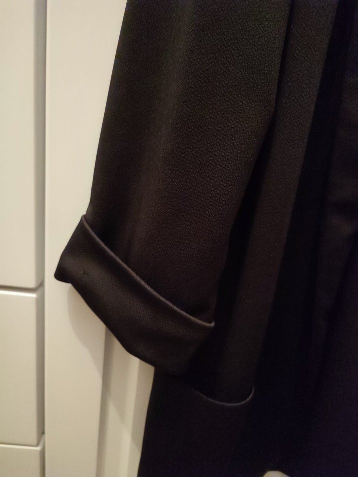 Kadın Siyah ince ceket - Görsel 3