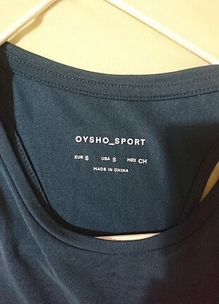 s Beden lacivert Renk Oysho lacivert spor tshirt 