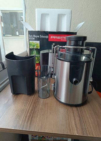 Premier Premi Katı Meyve Sıkacağı 600W Gri