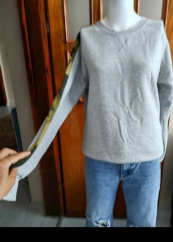 Diğer Gri Salaş Kadın Sweatshirt