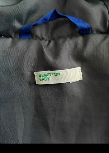 Mavi Kapüşonlu Fermuarlı Erkek Çocuk Mont - Görsel 4