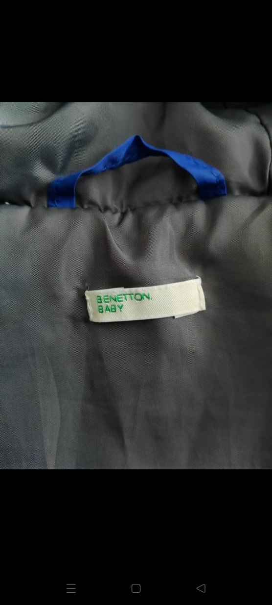 Mavi Kapüşonlu Fermuarlı Erkek Çocuk Mont - Görsel 4