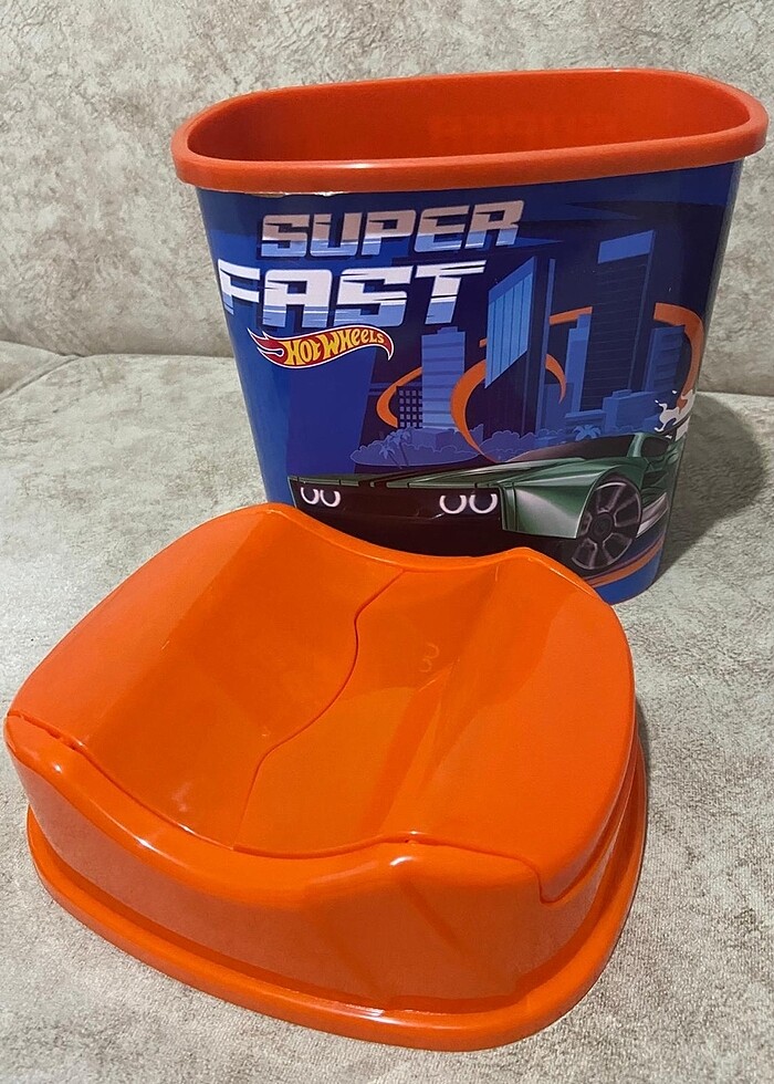 Sıfır hotweels lisanslı çöp kovası 7.5 lt kapatisesi - Görsel 2
