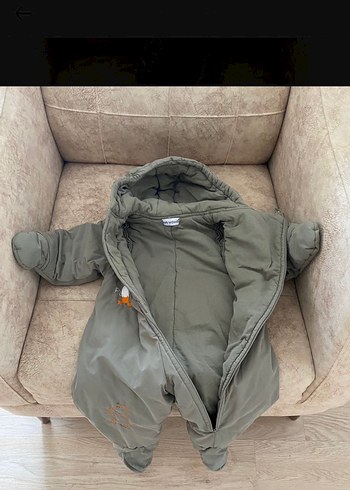 Gri Bebek Polar Montlu Tulum andy wowo markası - Görsel 3