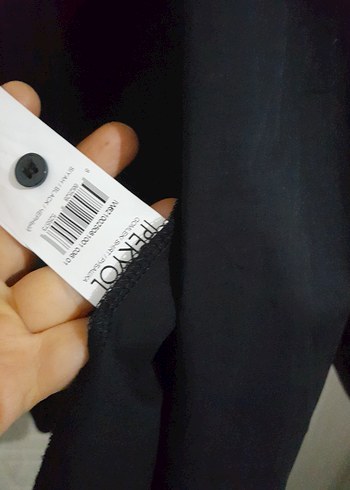 s Beden siyah Renk ipekyol etiketli gomlek